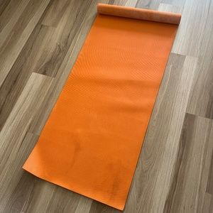 JadeYoga Harmony Yoga Mat Tibetan Orange NO SLIP
